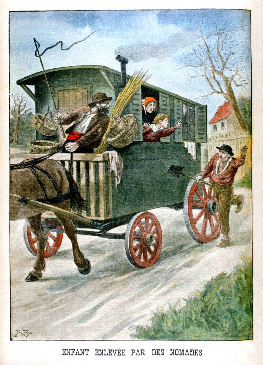 Çingeneler tarafından kaçırılan çocuk, 1902 by Unbekannt