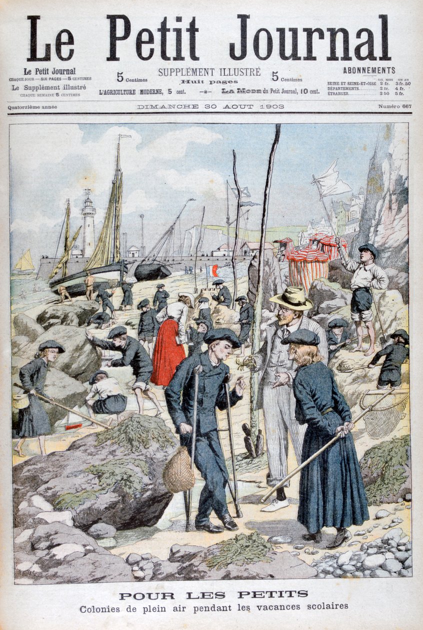 Okul Tatillerinde Çocuk Tatil Kampı, 1903 by Unbekannt