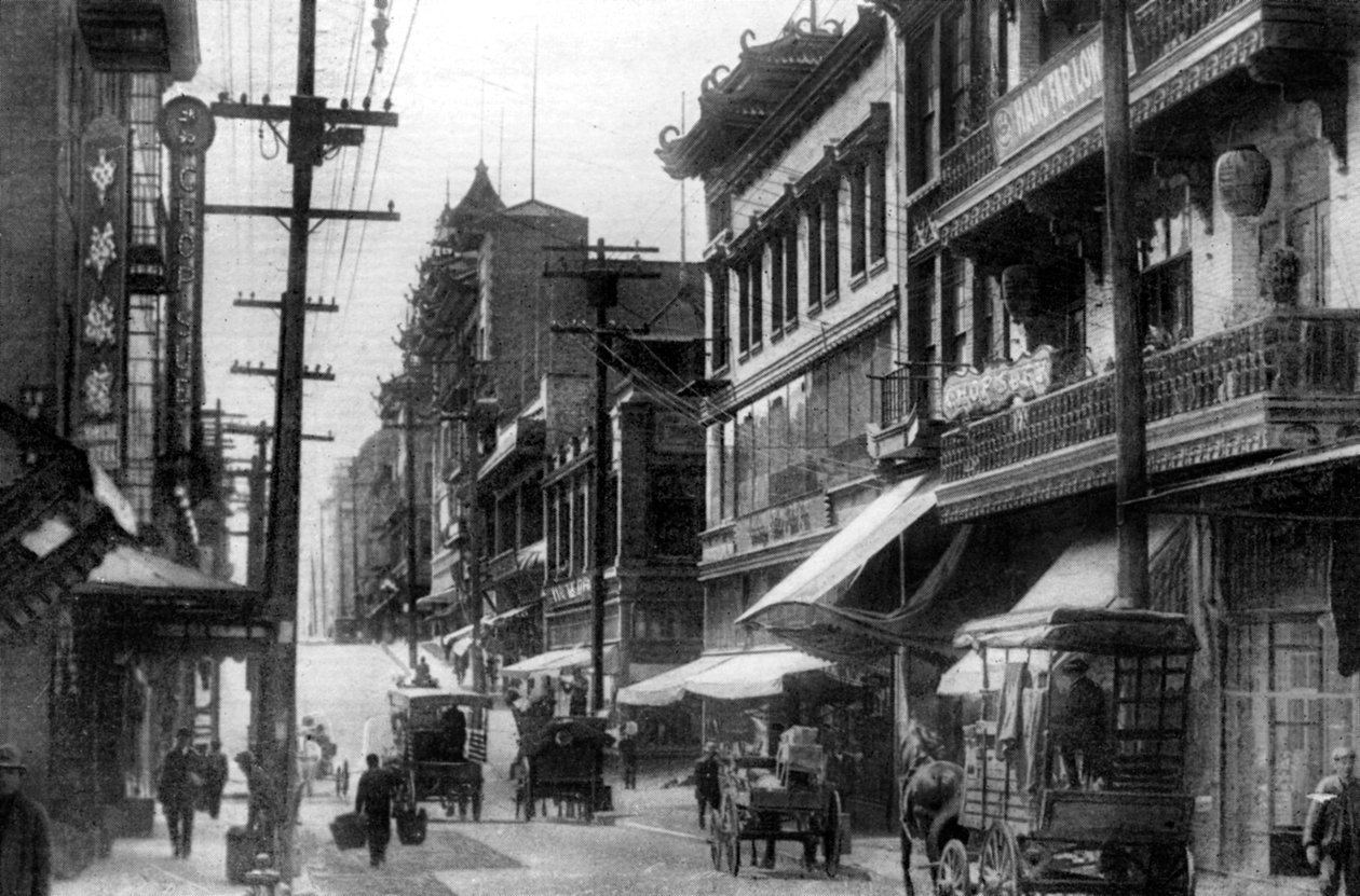Çin Mahallesi, San Francisco, ABD, 1926 by Unbekannt