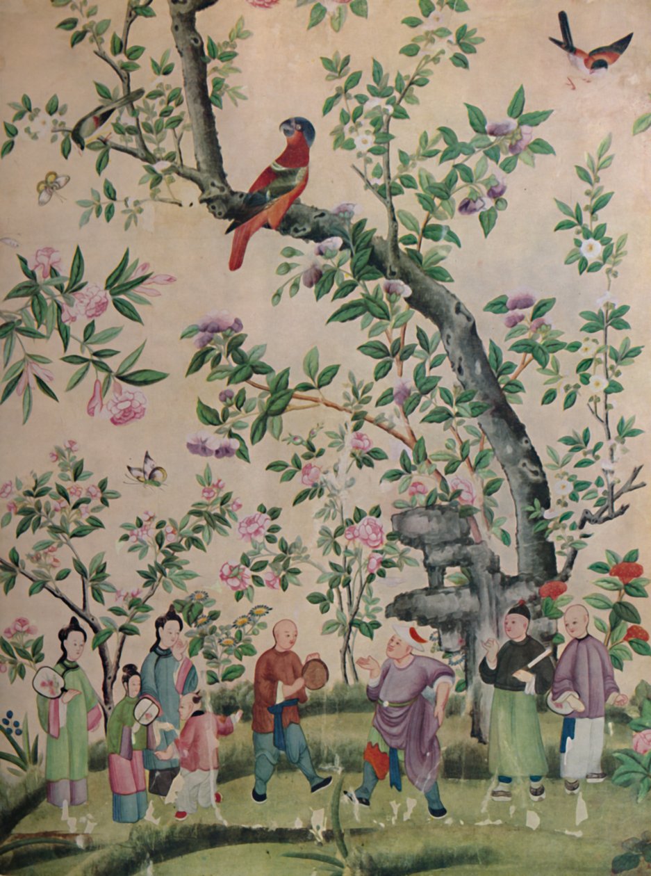Çin El-Boyalı Duvar Kağıdı, 1928 by Unbekannt
