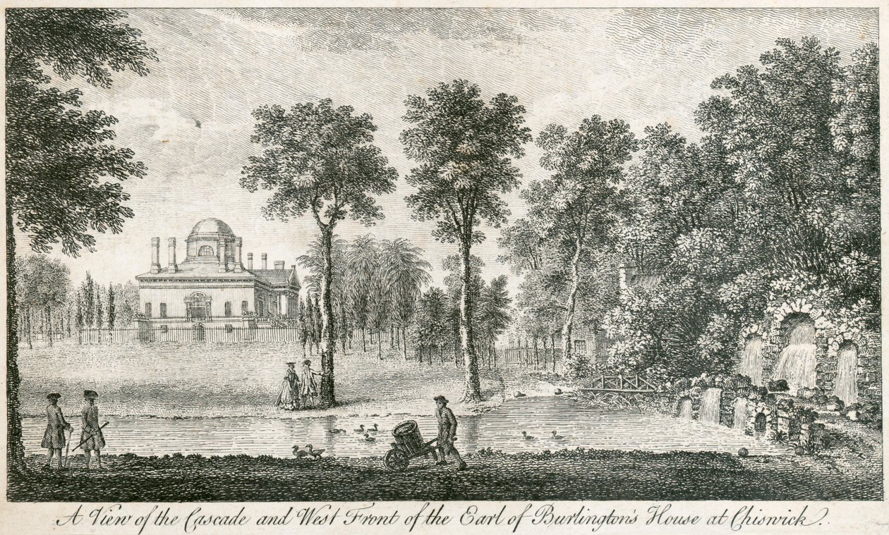 Chiswick Evi, Hounslow, Londra, 1750 by Unbekannt