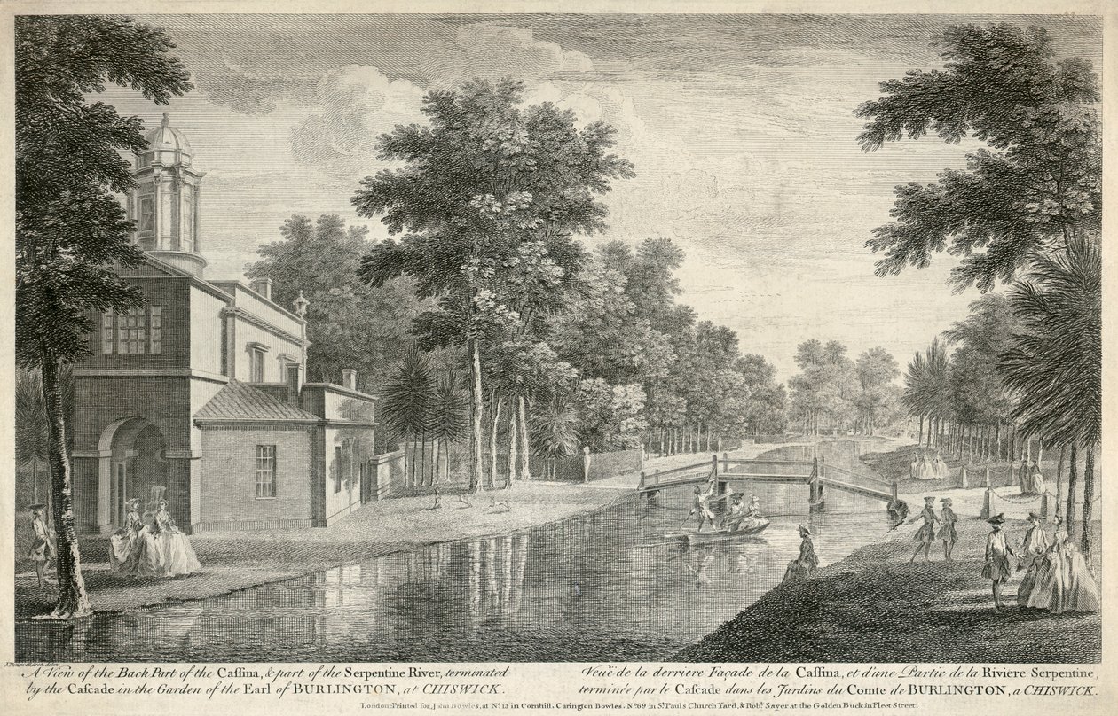 Chiswick Evi, Hounslow, Londra, 1750 by Unbekannt