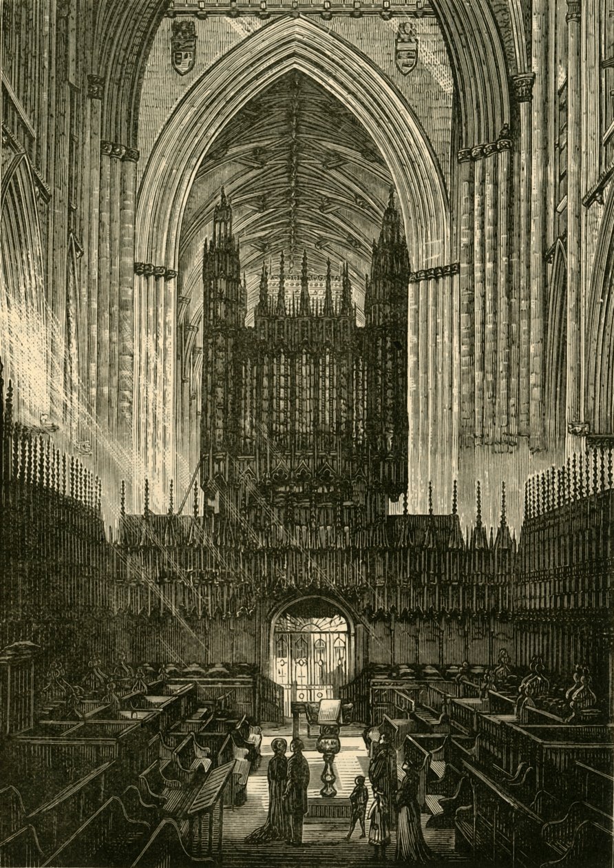 York Minster Korosu, 1898. by Unbekannt
