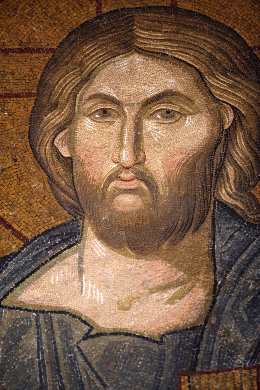 Kariye kilise müzesi: Jesus Pantocrator mozaik İstanbul Türkiye by Unbekannt