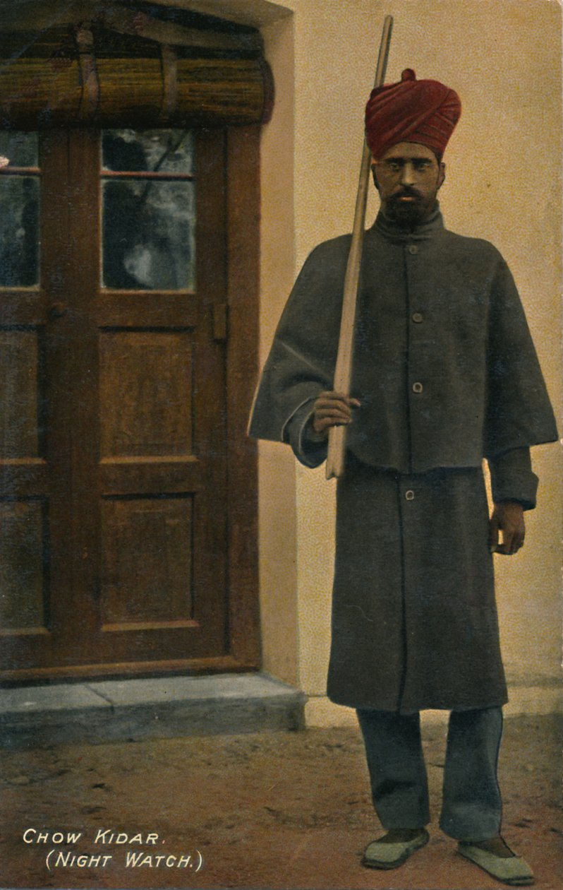 Chow Kidar Gece Nöbeti, c1910. by Unbekannt