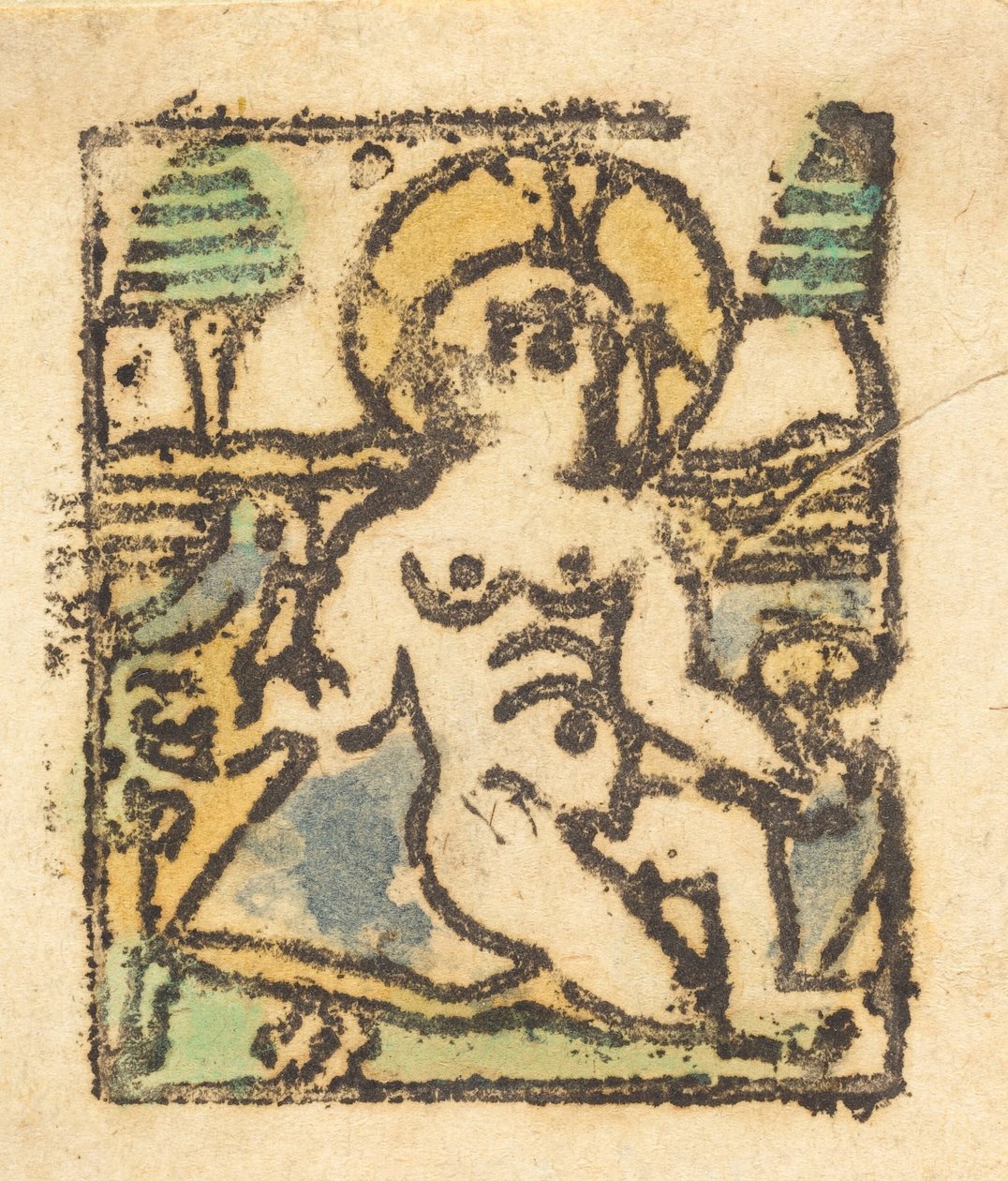 Kuşlu İsa Çocuk, 1480. by Unbekannt