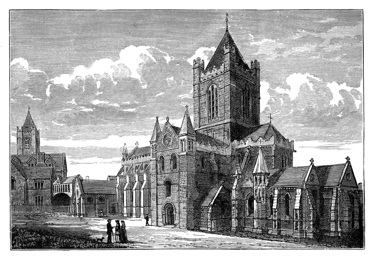 Christ Church Katedrali, Dublin, İrlanda by Unbekannt