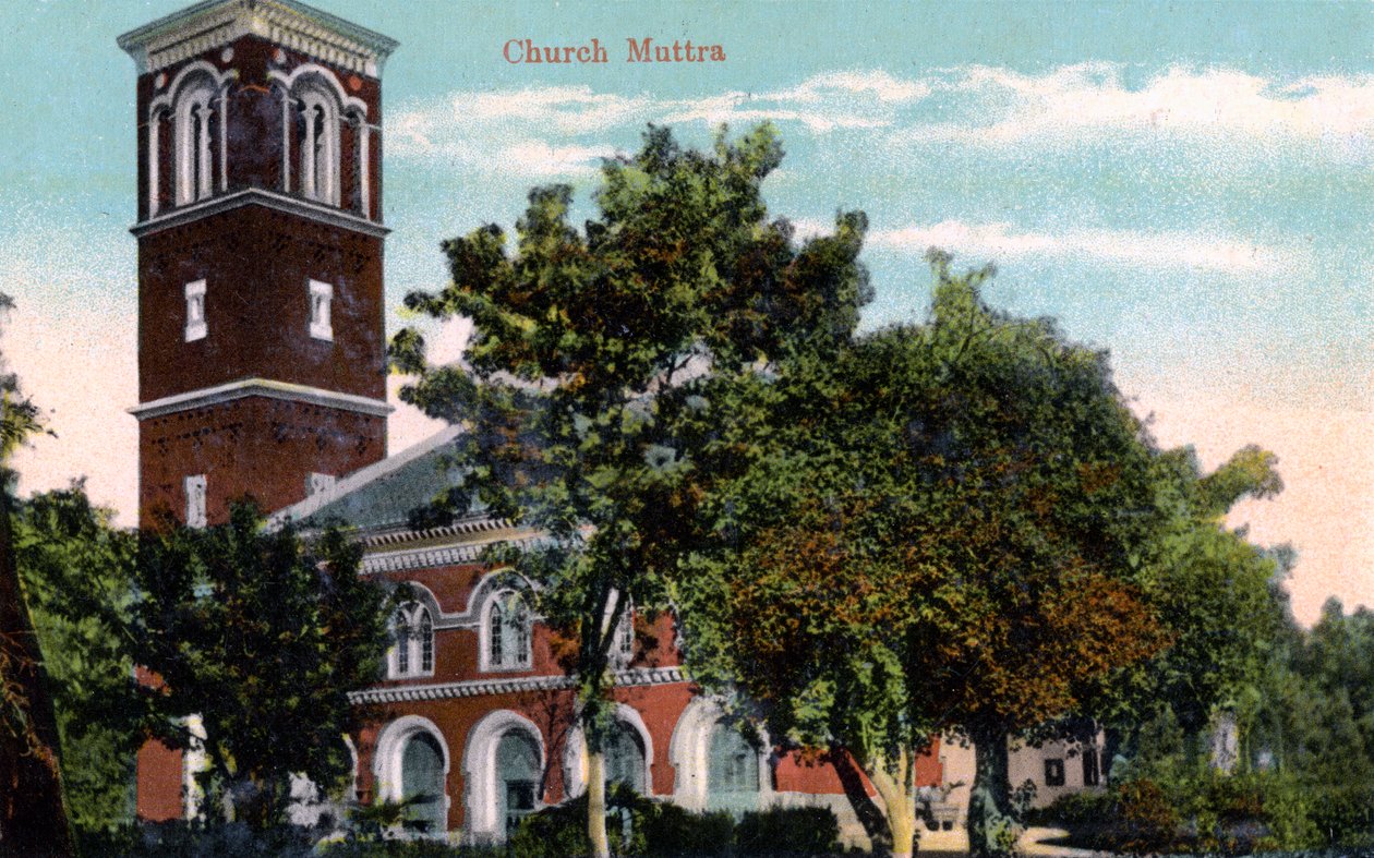 Christ Church, Muttra, Hindistan, 20. yüzyıl by Unbekannt