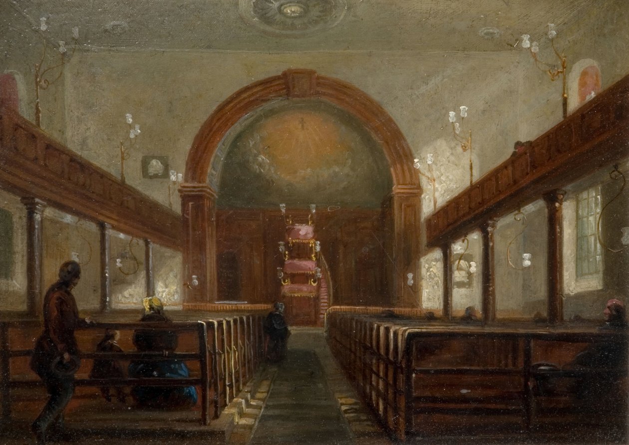 Christ Church New Street, 1840-1860. by Unbekannt