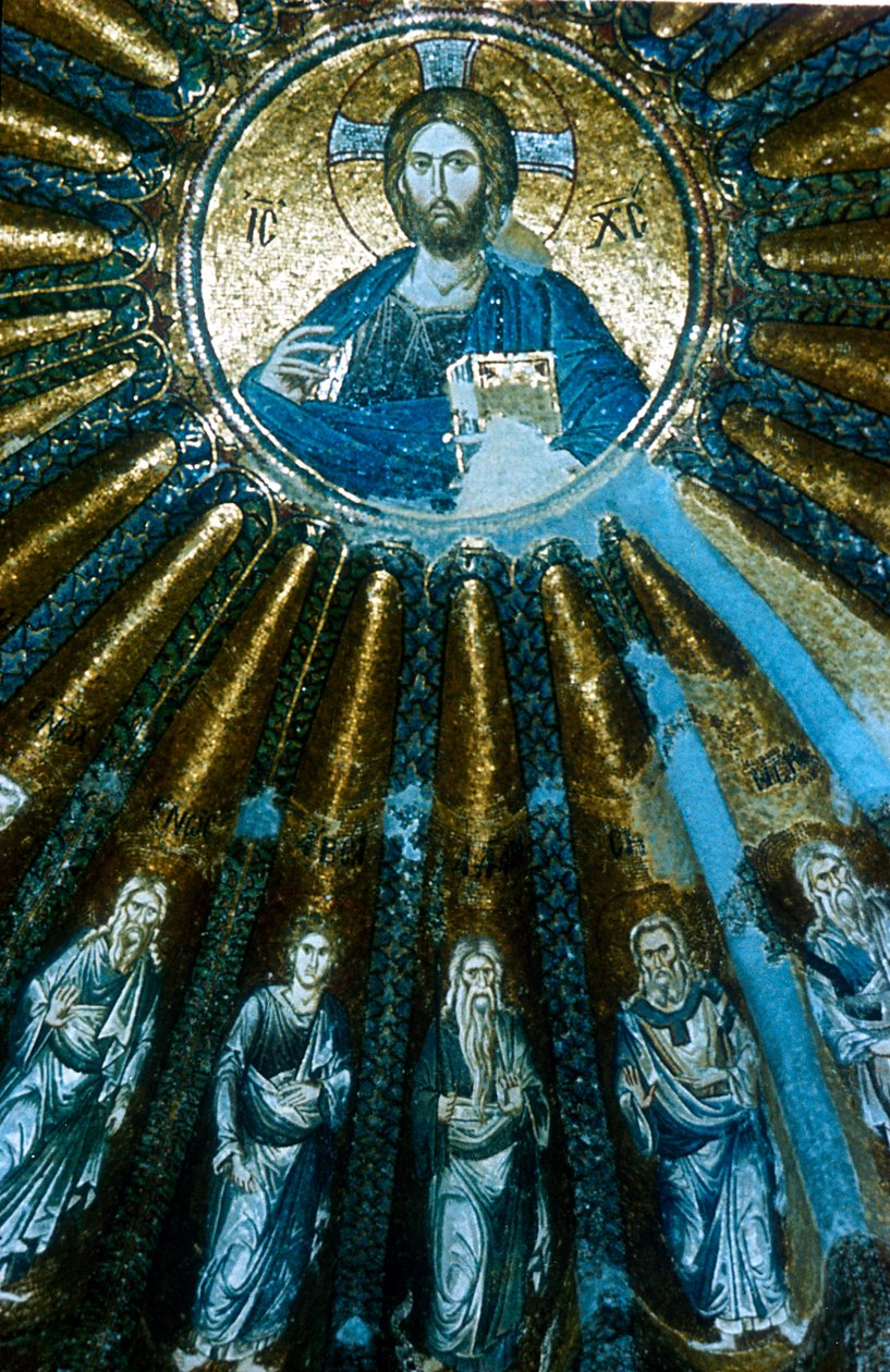 İsa Pantokrator, c1310-c1320 by Unbekannt
