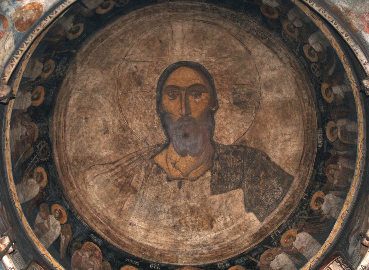 Pantokrator İsa, yaklaşık 1350 by Unbekannt