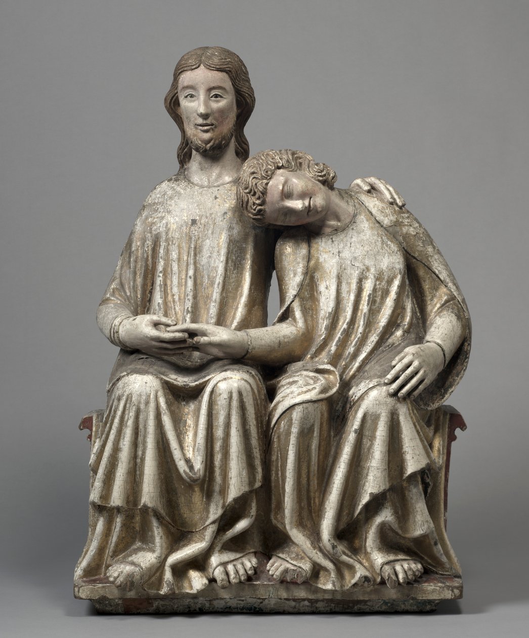 İsa ve Aziz John Evangelist, 1300-1320. by Unbekannt