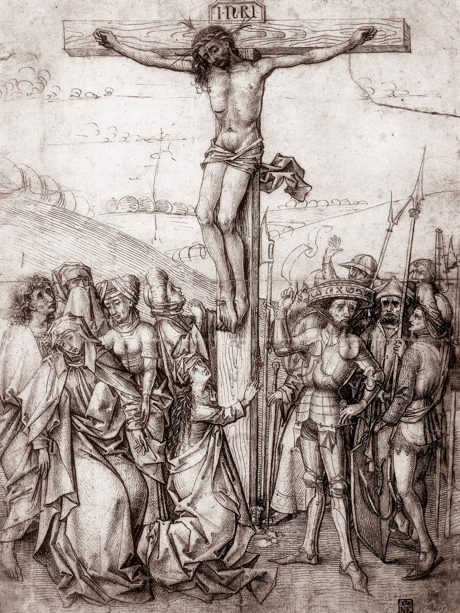 Çarmıhtaki İsa, c1480 by Unbekannt
