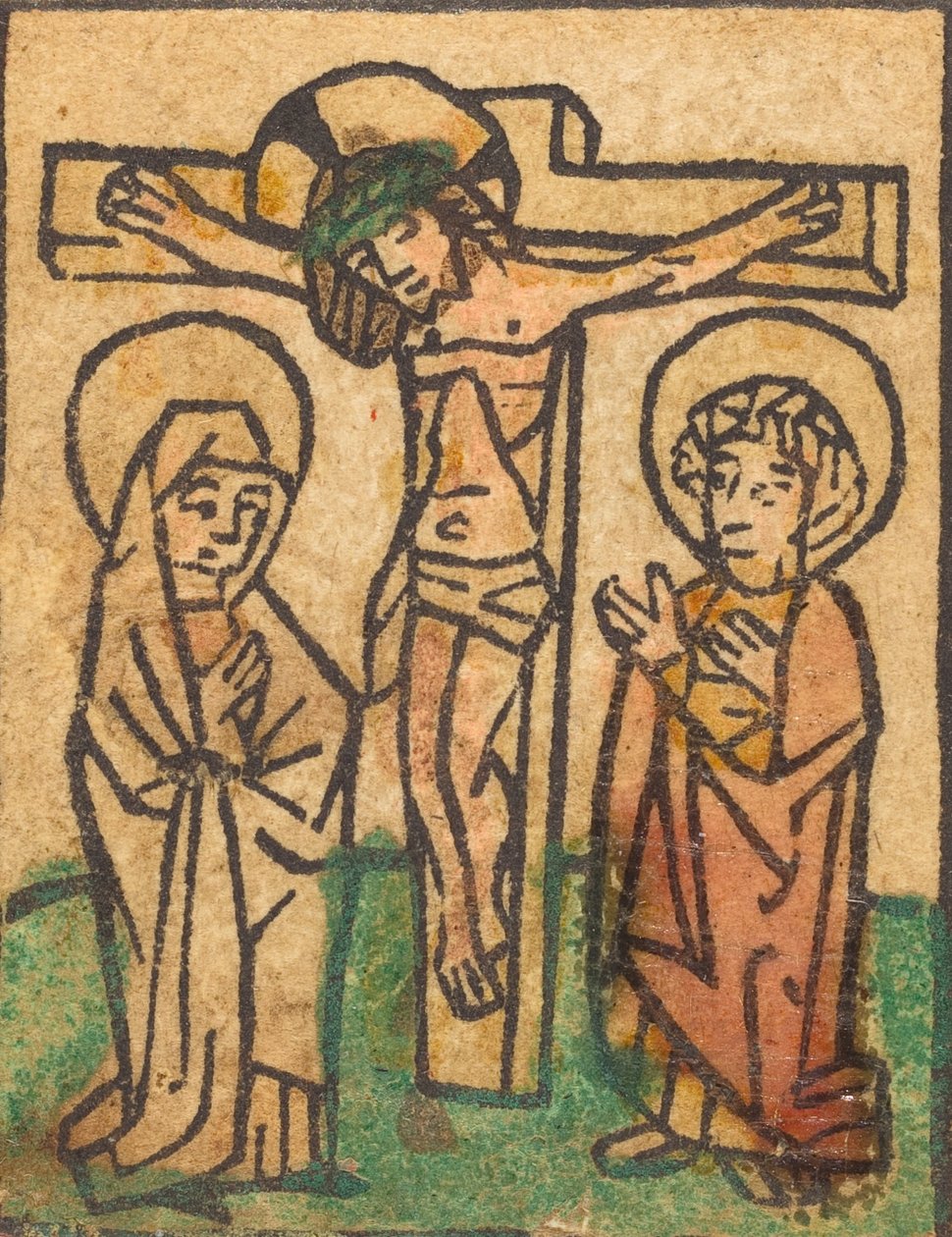 Çarmıhtaki İsa, c. 1450. by Unbekannt
