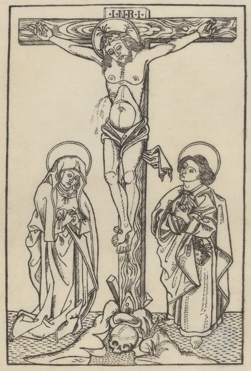 Çarmıhtaki İsa, c. 14801500. by Unbekannt