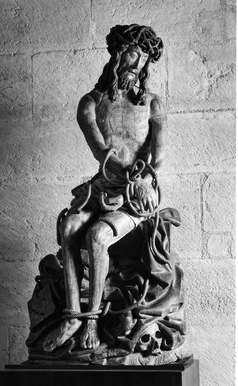 bağları heykel ile İsa. Hospices Civiles de Beaune, 1443