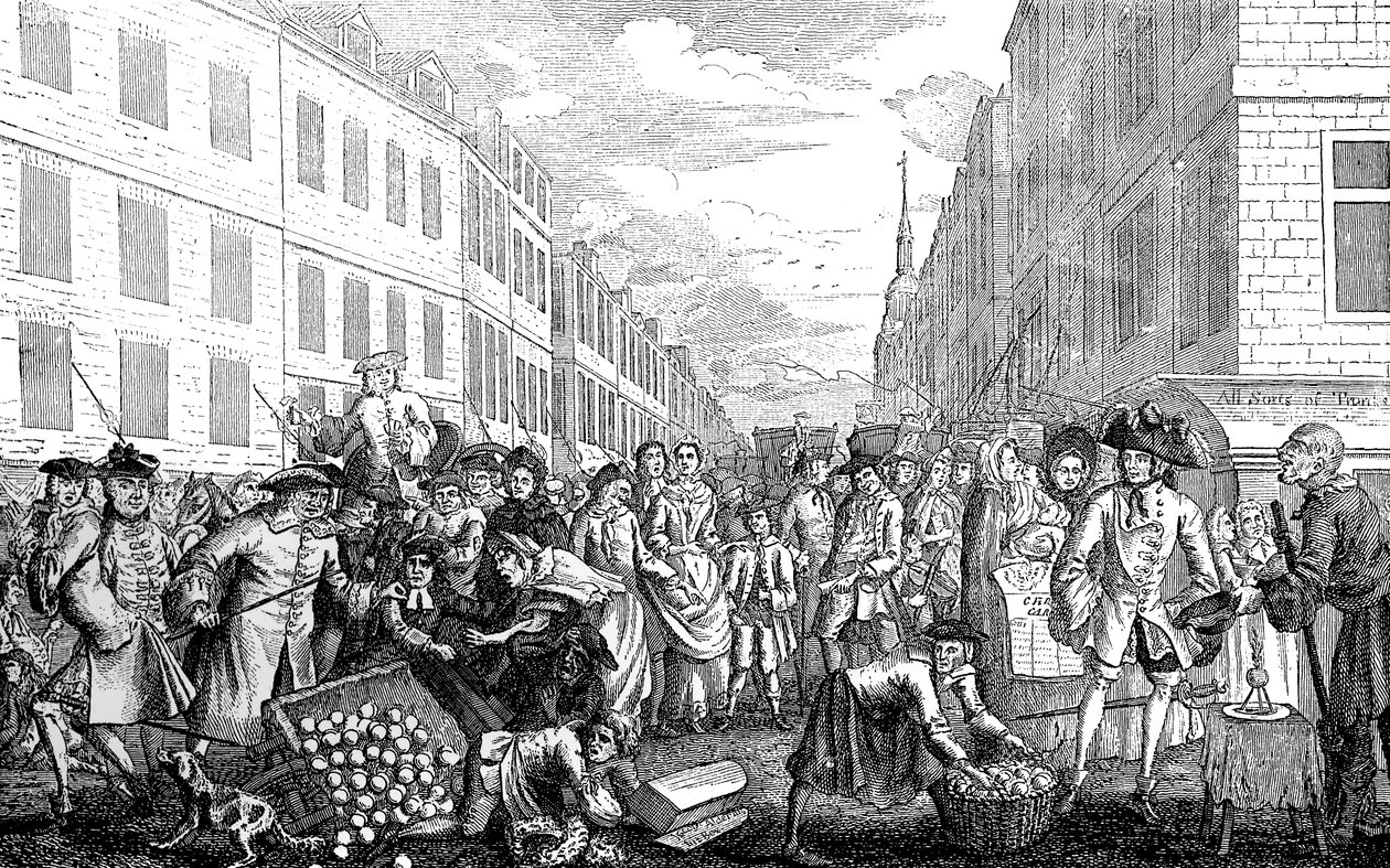 Noel Kumarbazları, Boks Günü, 1747 by Unbekannt