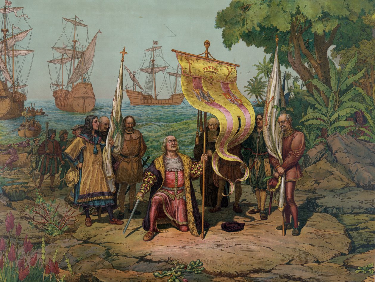 Kristof Kolomb (1451 - 1506) İspanya için 