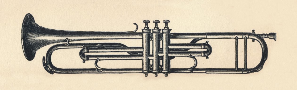 Kromatik Trompet, 1895. by Unbekannt