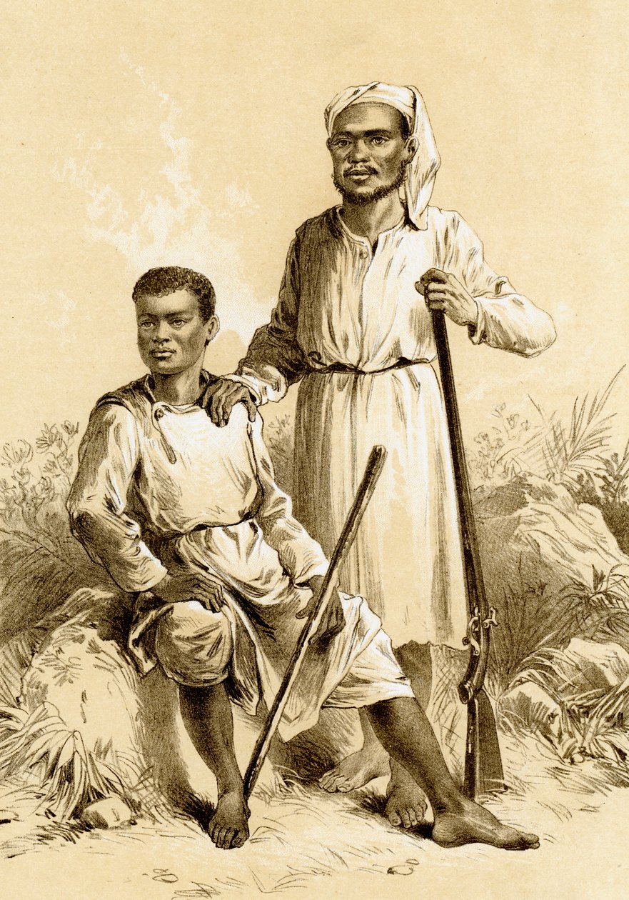Chuma ve Susi, 19. yüzyıl by Unbekannt