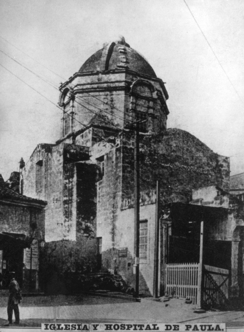 Kilise ve Hastane Paula, 1664, 1920