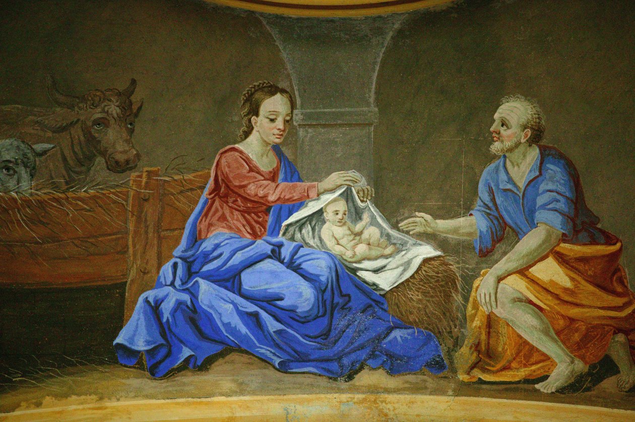 Saint-Nicolas de Veroce Kilisesi. Doğuş Saint Nicolas de Veroce Fransa by Unbekannt