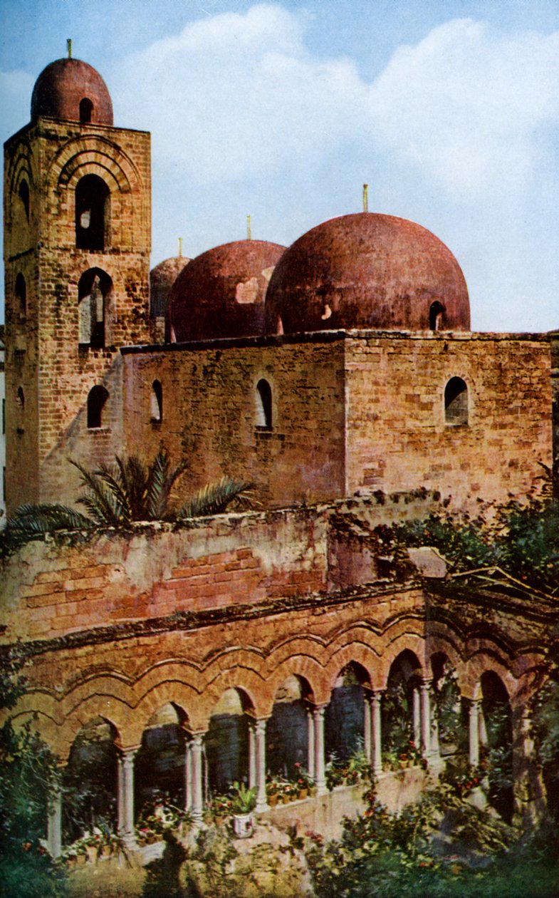 San Giovanni degli Eremiti Kilisesi, Palermo, Sicilya, İtalya, c1923 by Unbekannt