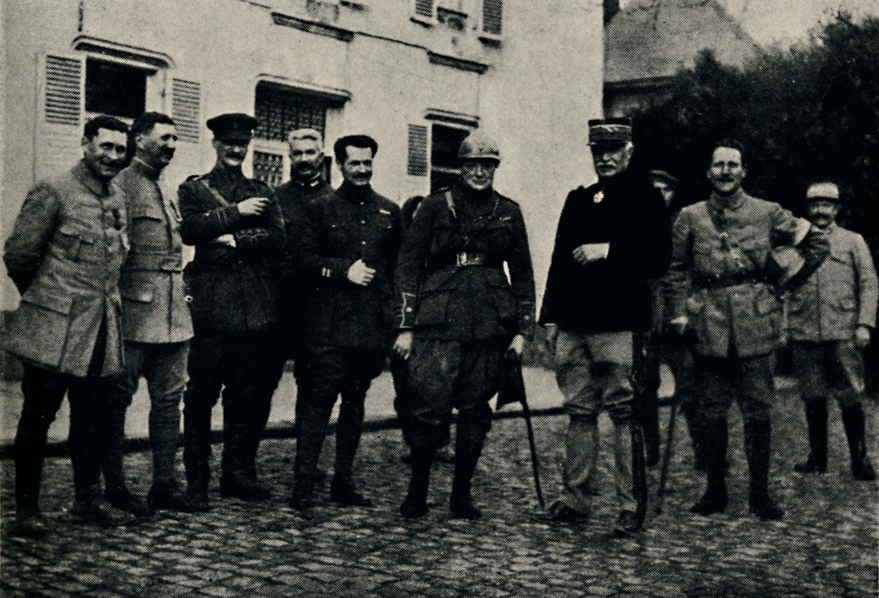 Churchill, Somme Savaş Alanını Ziyaret Ediyor, 1915, 1945. by Unbekannt