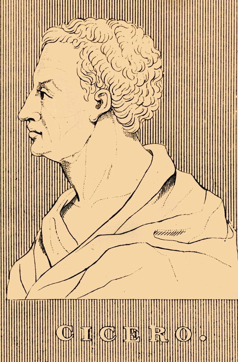 Cicero, MÖ 106-43, 1830. by Unbekannt