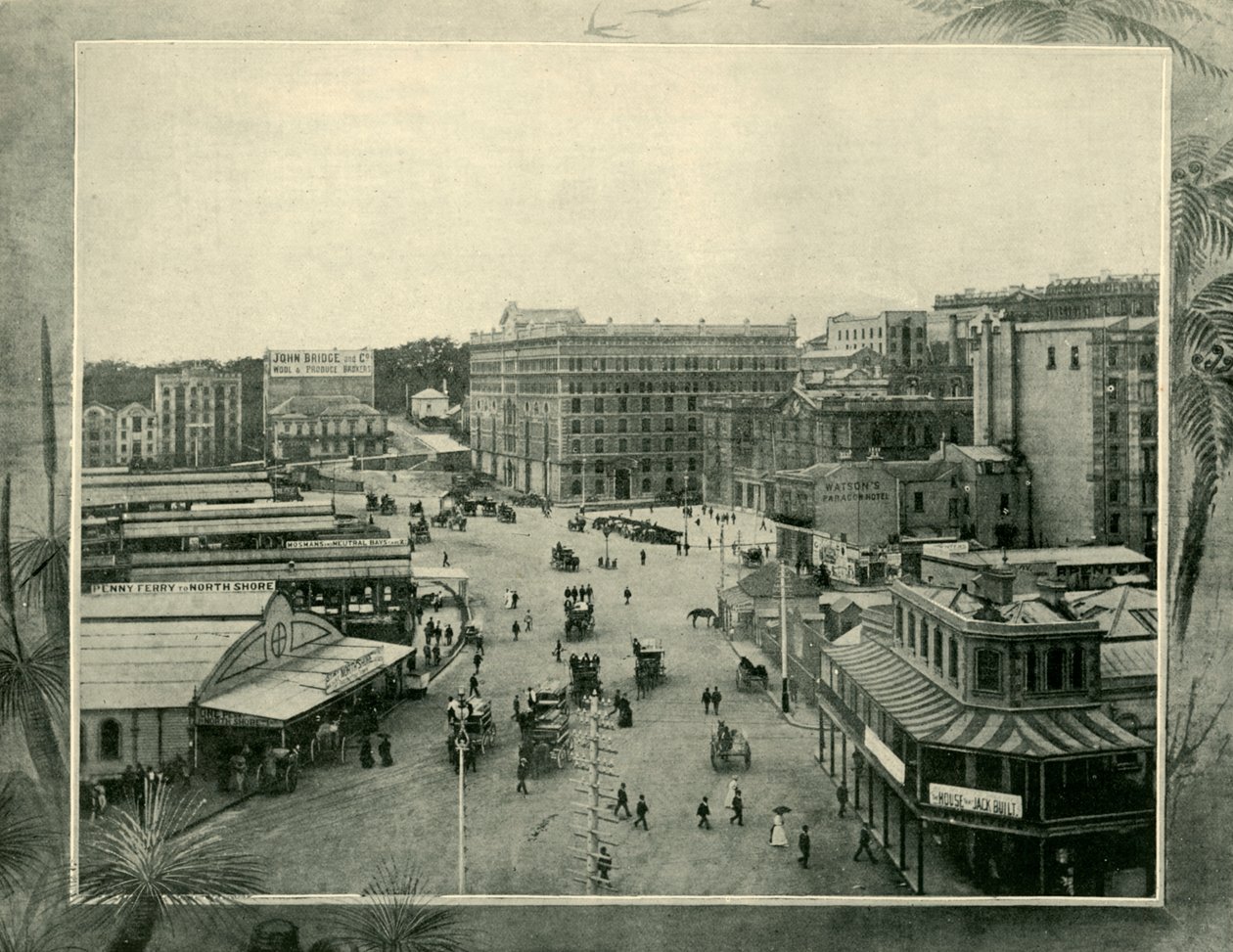 Dairesel Rıhtım, Sidney, 1901. by Unbekannt