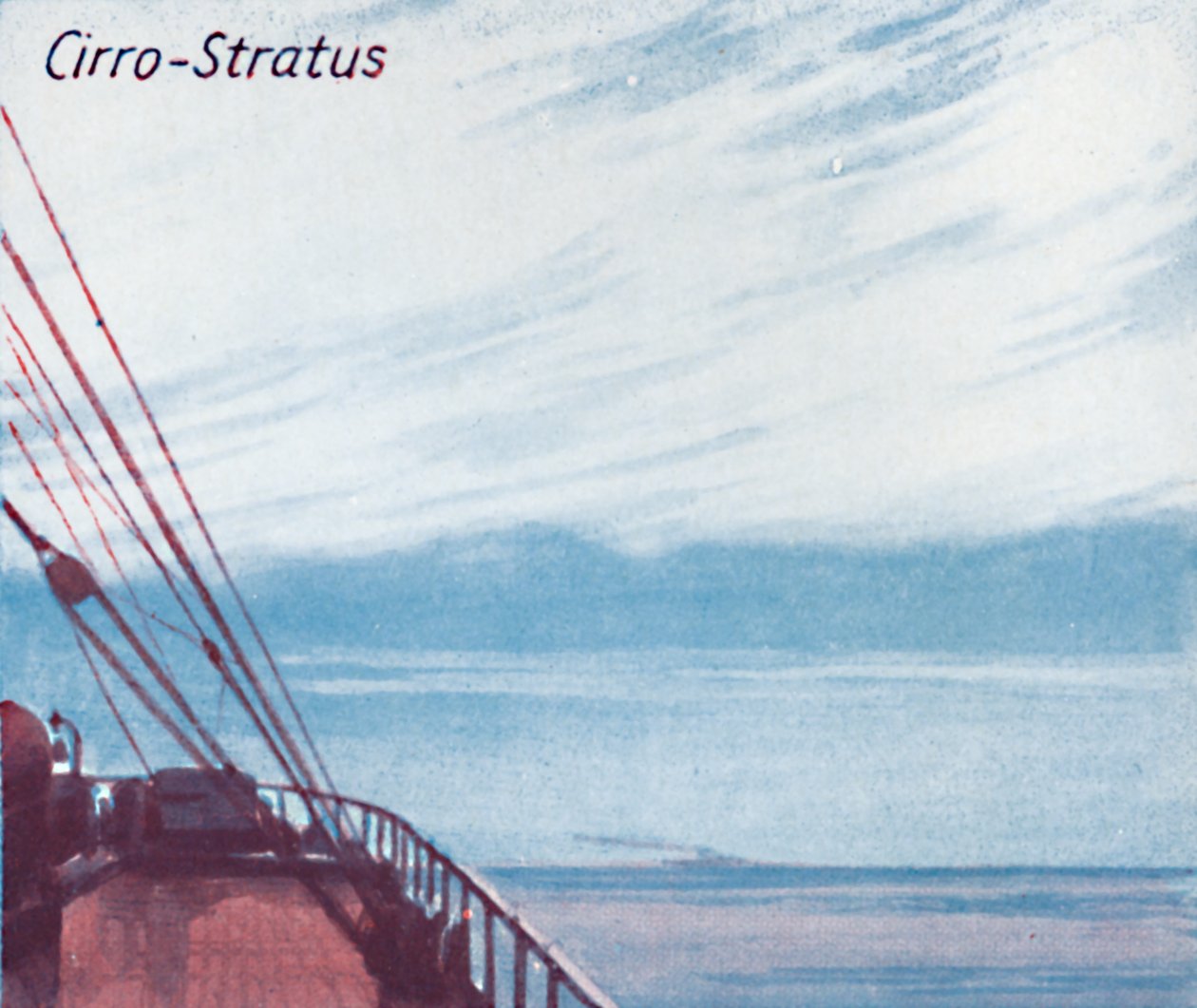 Cirro-Stratus - Gökyüzünde Bir Düzine Temel Bulut Oluşumu, 1935 by Unbekannt