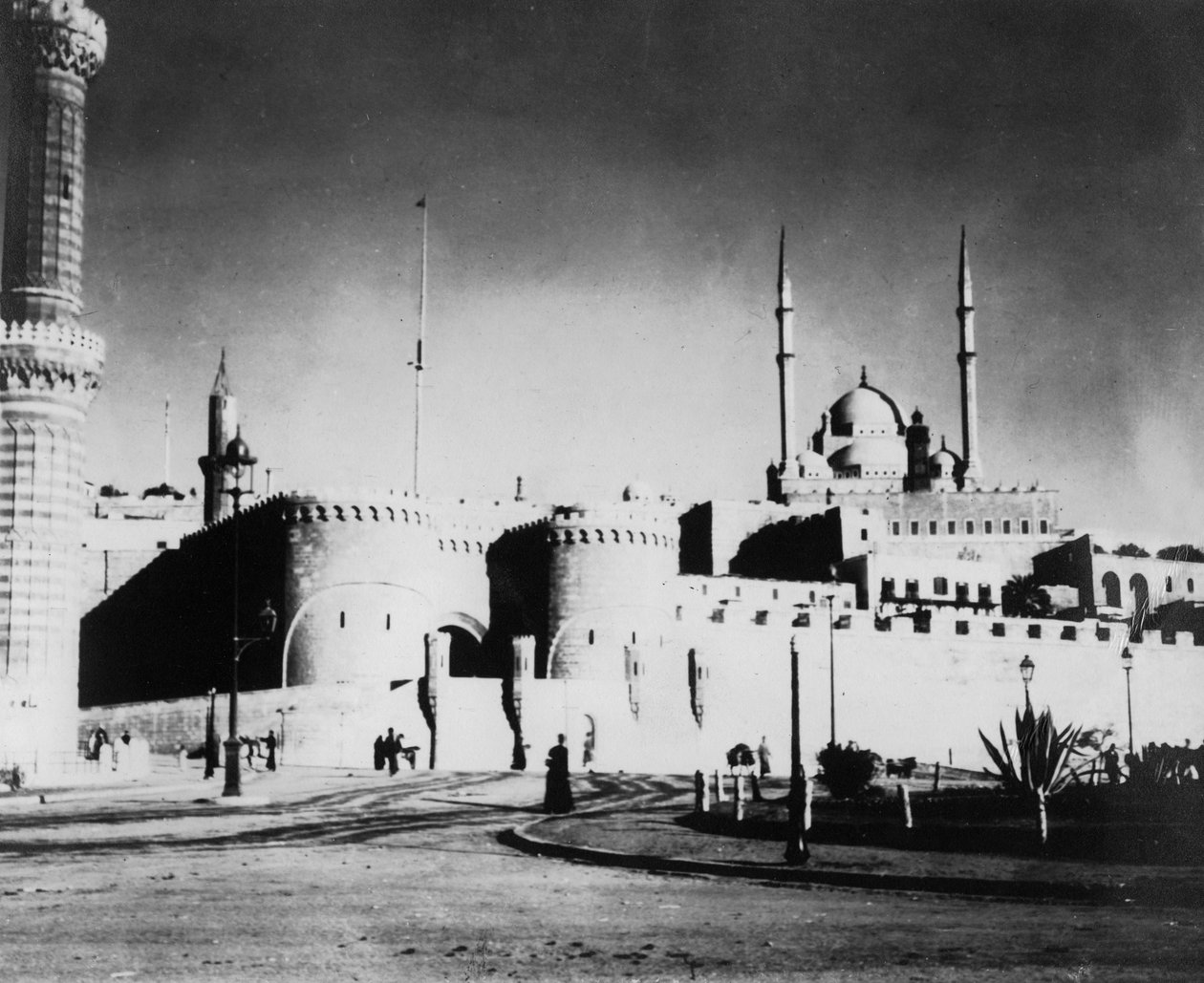 Kale ve Muhammed Ali Camii, Kahire, Mısır, 19. yüzyılın sonları veya 20. yüzyılın başlarında by Unbekannt