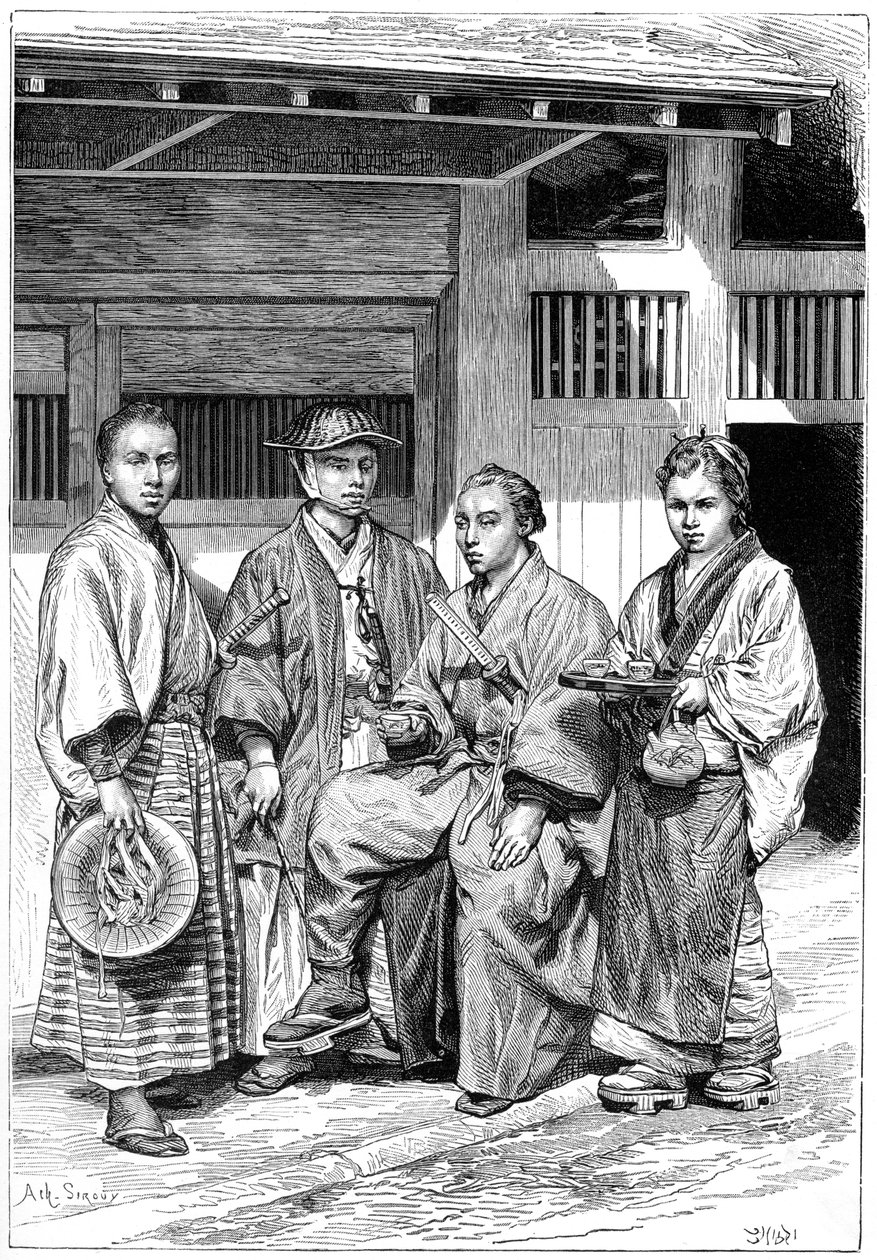 Tokyo Vatandaşları, Japonya, 1895 by Unbekannt