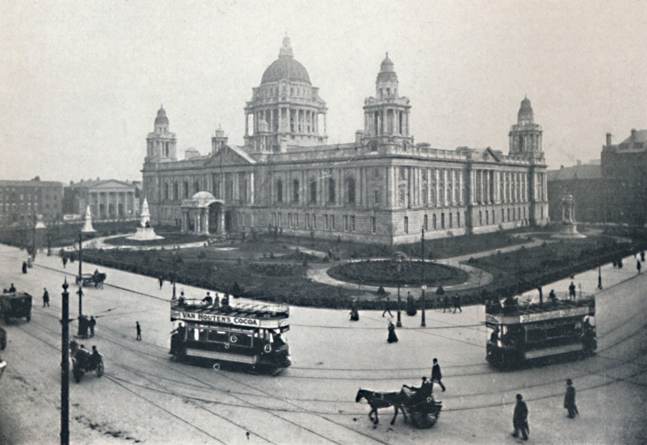Belediye Binası, Belfast, 1917 by Unbekannt