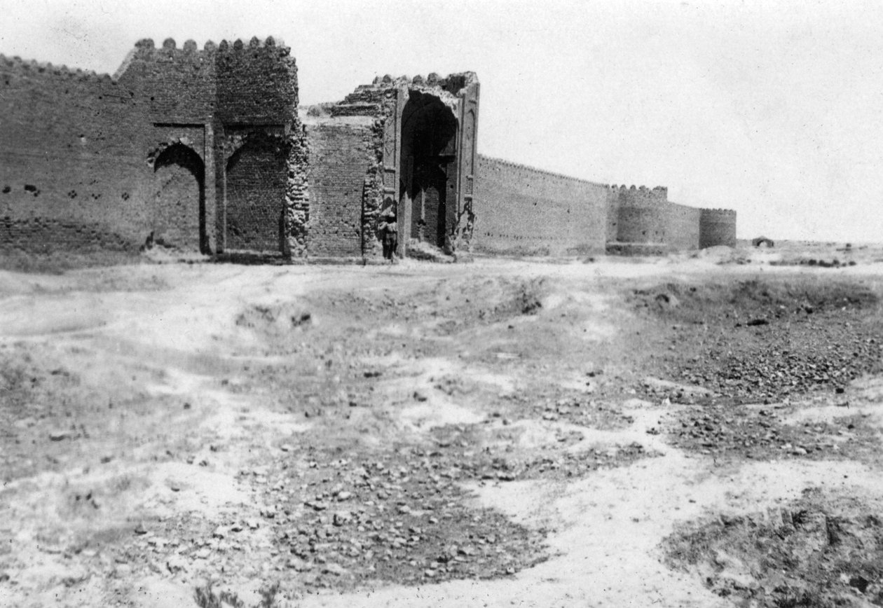 Şehir kapısı, Samarra, Mezopotamya, 1918 by Unbekannt