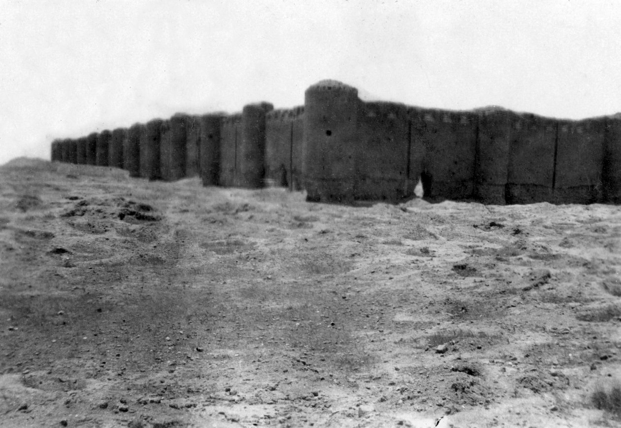 Şehir surları, Samarra, Mezopotamya, 1918 by Unbekannt