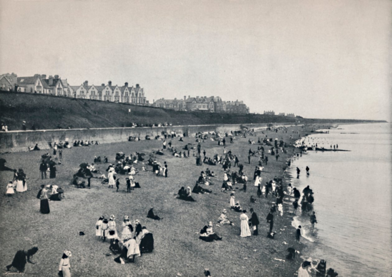 Clacton-On-Sea - Sahilde, 1895 by Unbekannt