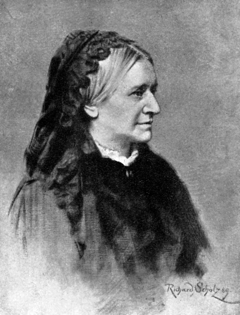 Clara Josephine Wieck Schumann, 1819-1896, Romantik müziğin önde gelen piyanistleri, 1909 by Unbekannt