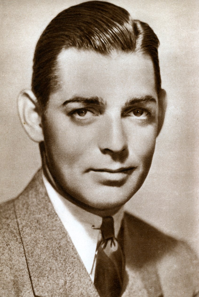 Clark Gable, Amerikalı aktör, 1933 by Unbekannt