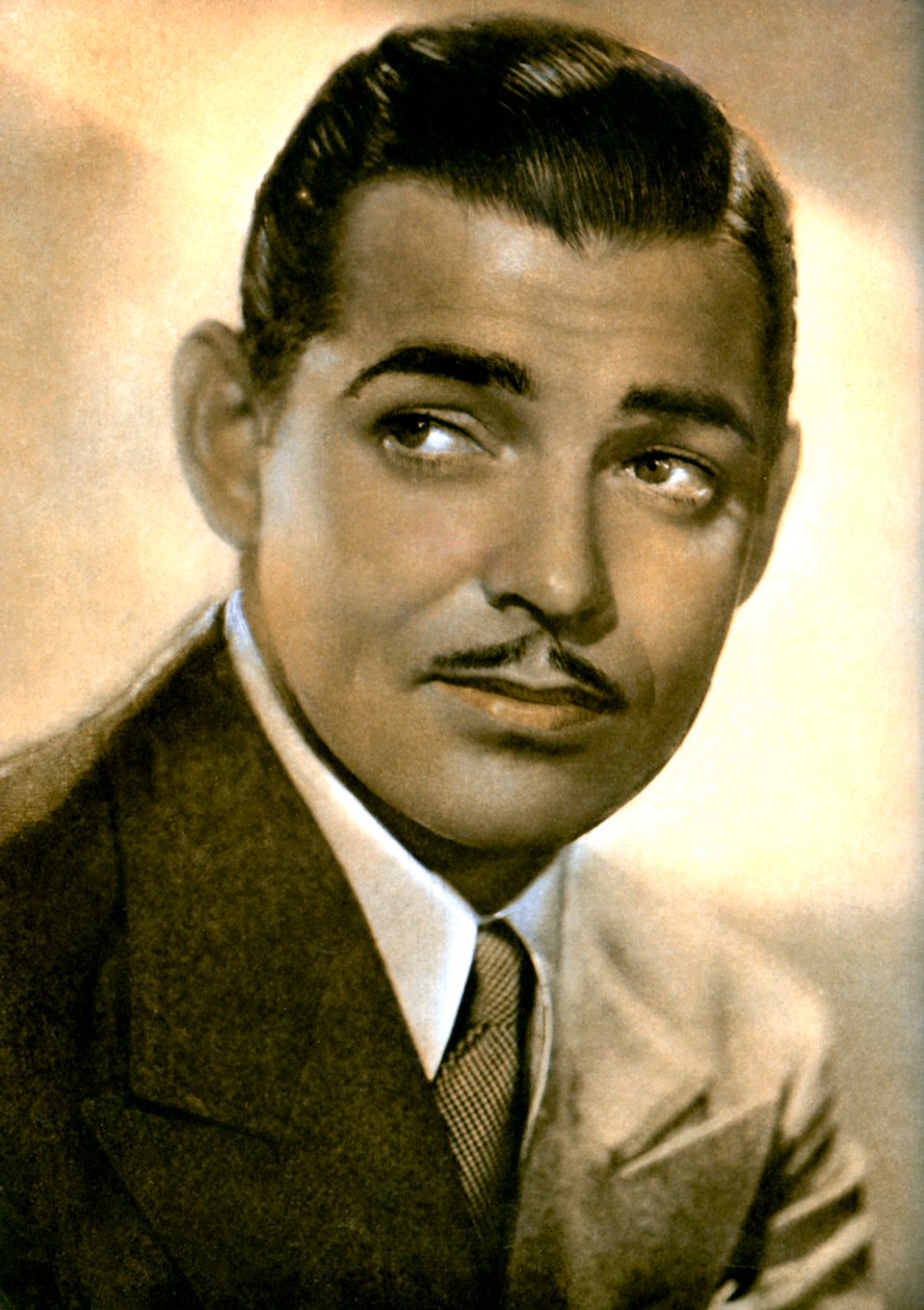 Clark Gable, Amerikalı aktör, 1934-1935 by Unbekannt