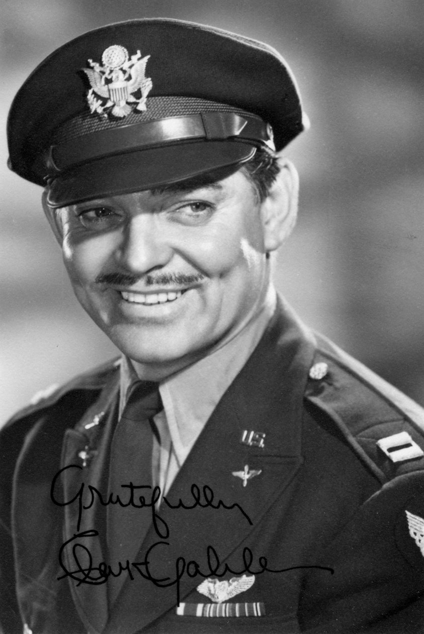 Clark Gable, Amerikalı aktör, c1942-1945 by Unbekannt