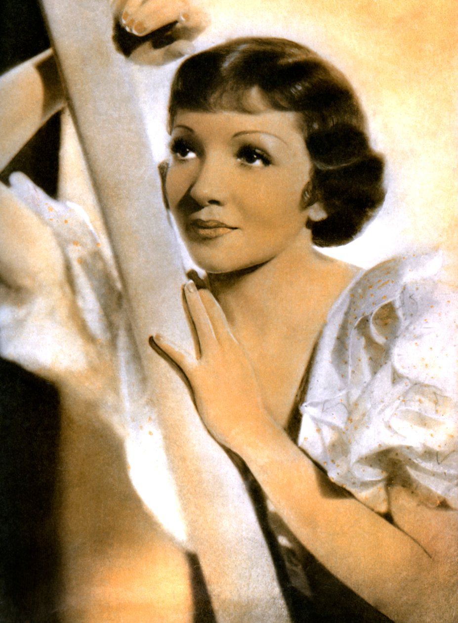 Claudette Colbert, Fransız doğumlu Amerikalı aktris, 1934-1935 by Unbekannt