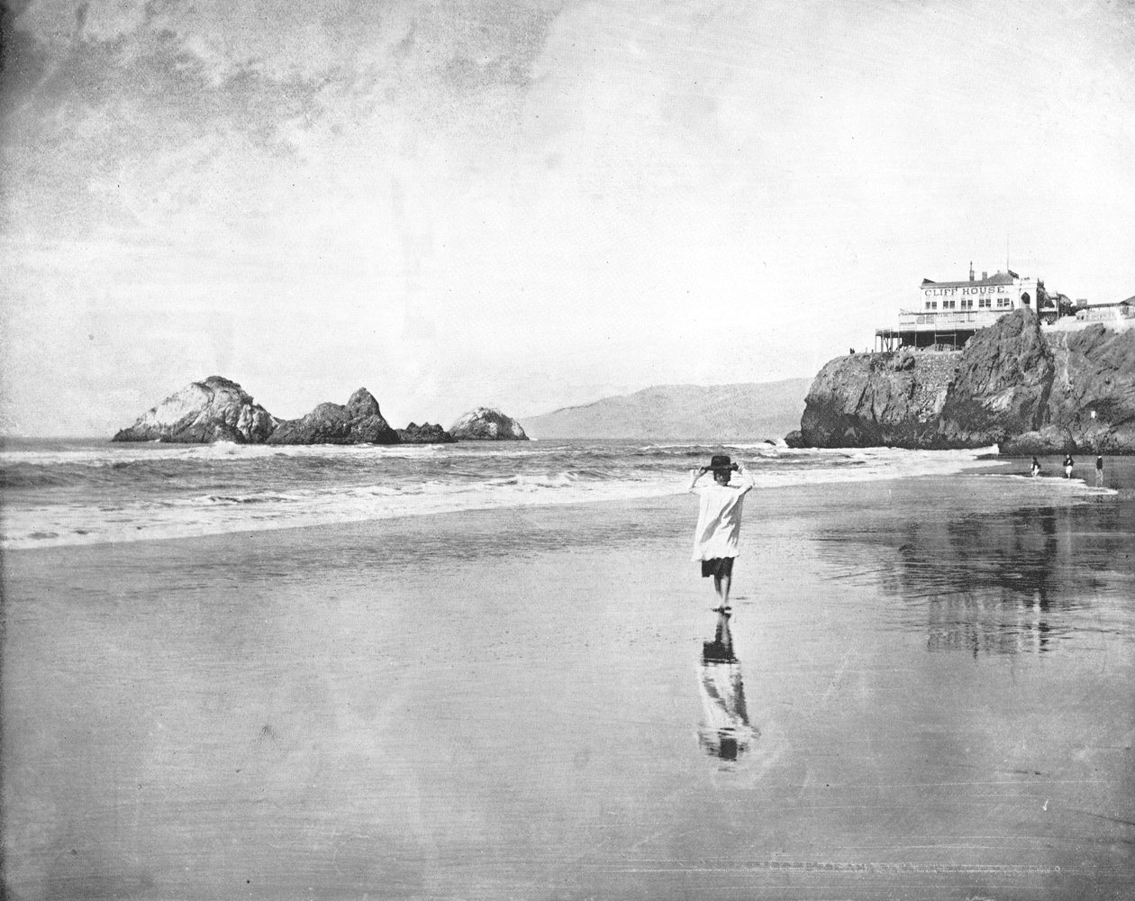 Cliff House ve Seal Rocks, San Francisco, California, ABD, c1900. by Unbekannt