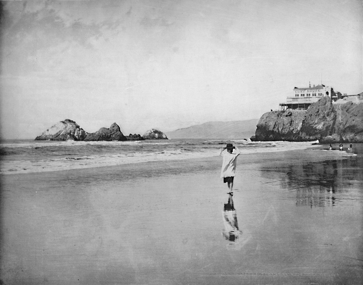 Cliff House ve Seal Rocks, San Francisco, c1897. by Unbekannt