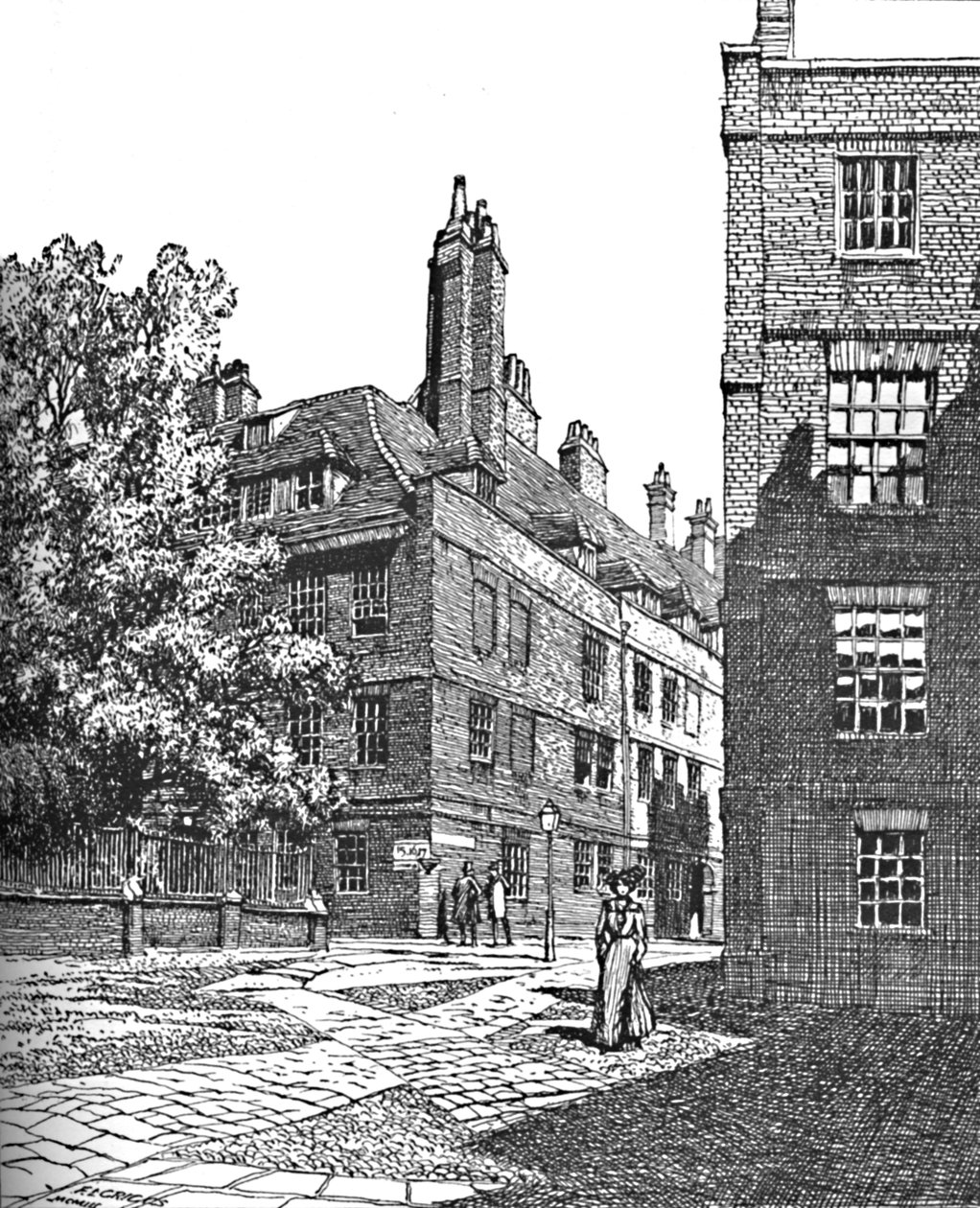 Cliffords Inn, Kuzey Doğuya Bakmak, 1903 by Unbekannt