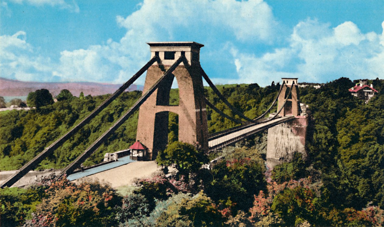 Gözlemevinden Clifton Asma Köprüsü, 1940'lar by Unbekannt