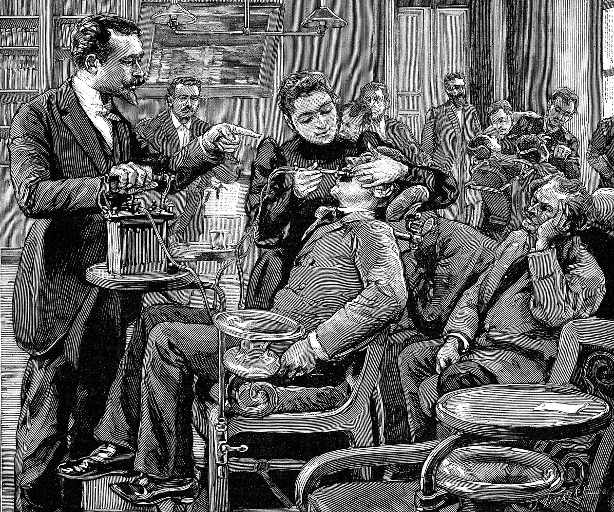 Diş Hekimliği Okulu Kliniği, Paris, 1892 by Unbekannt