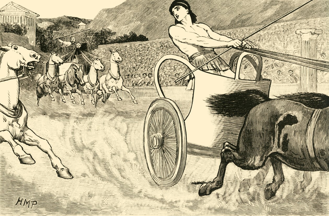 Olimpiyat Oyunlarında Clisthenes, 1890. by Unbekannt
