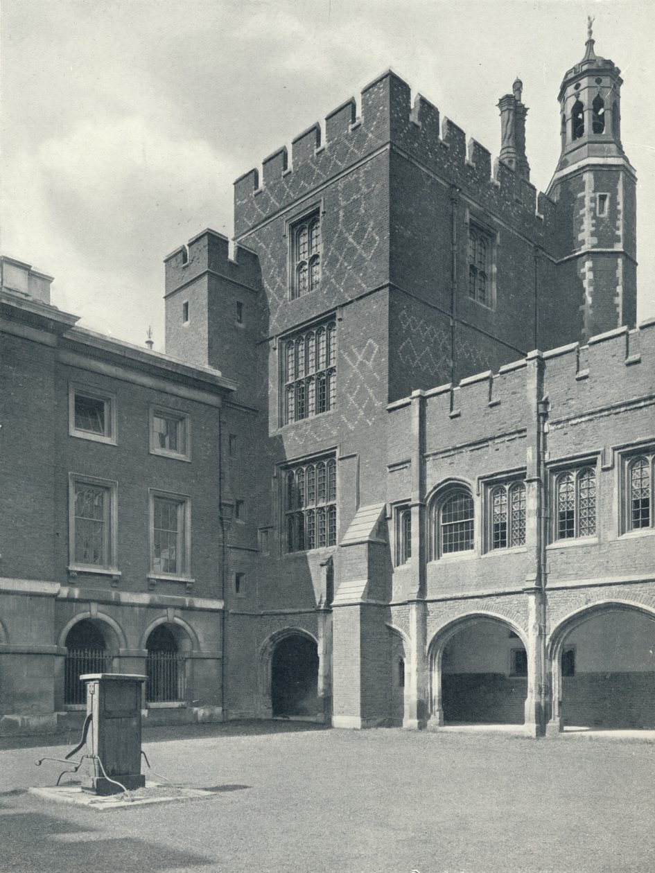Cloisters ve Kolej Kütüphanesi, 1926 by Unbekannt
