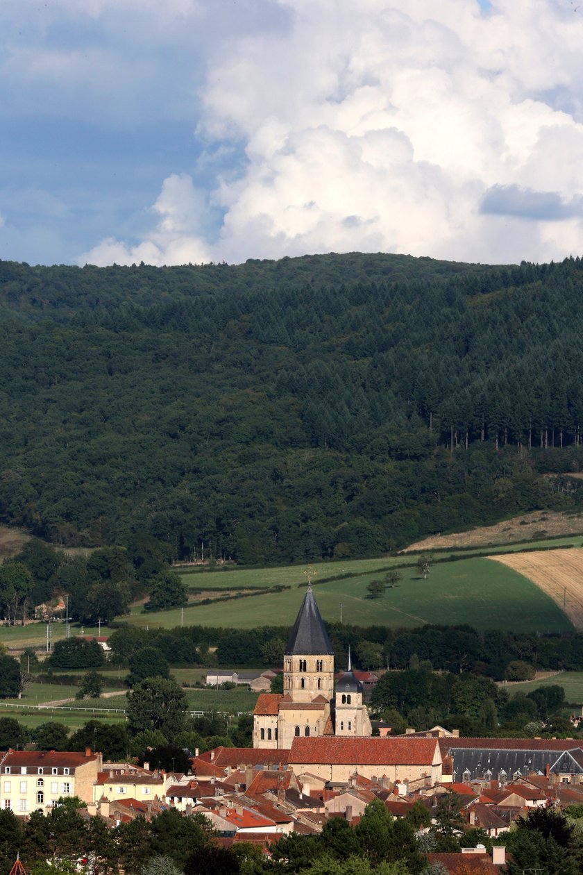 Cluny, Saone-et-Loire, Fransa, le 16/8/2015 - St Peter